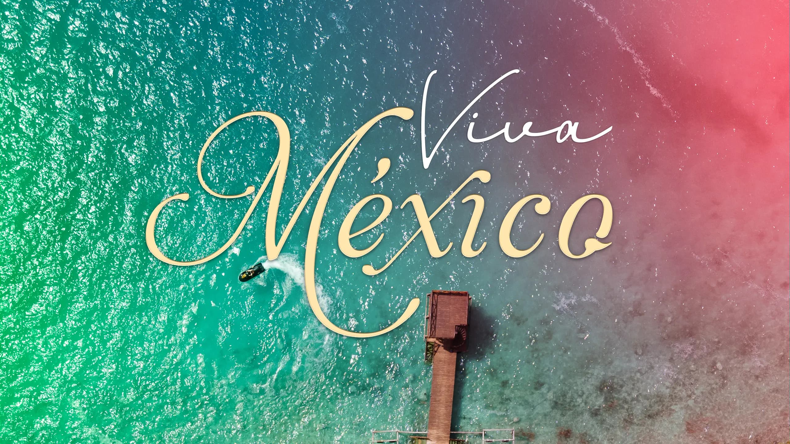 Feel Mexico through the Seven Colors Lagoon