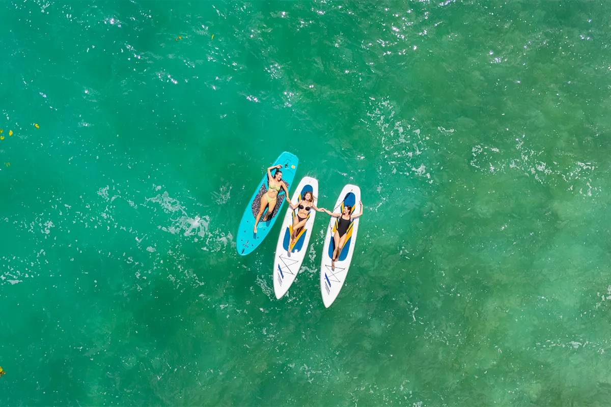 Lagoon activities in Bacalar
